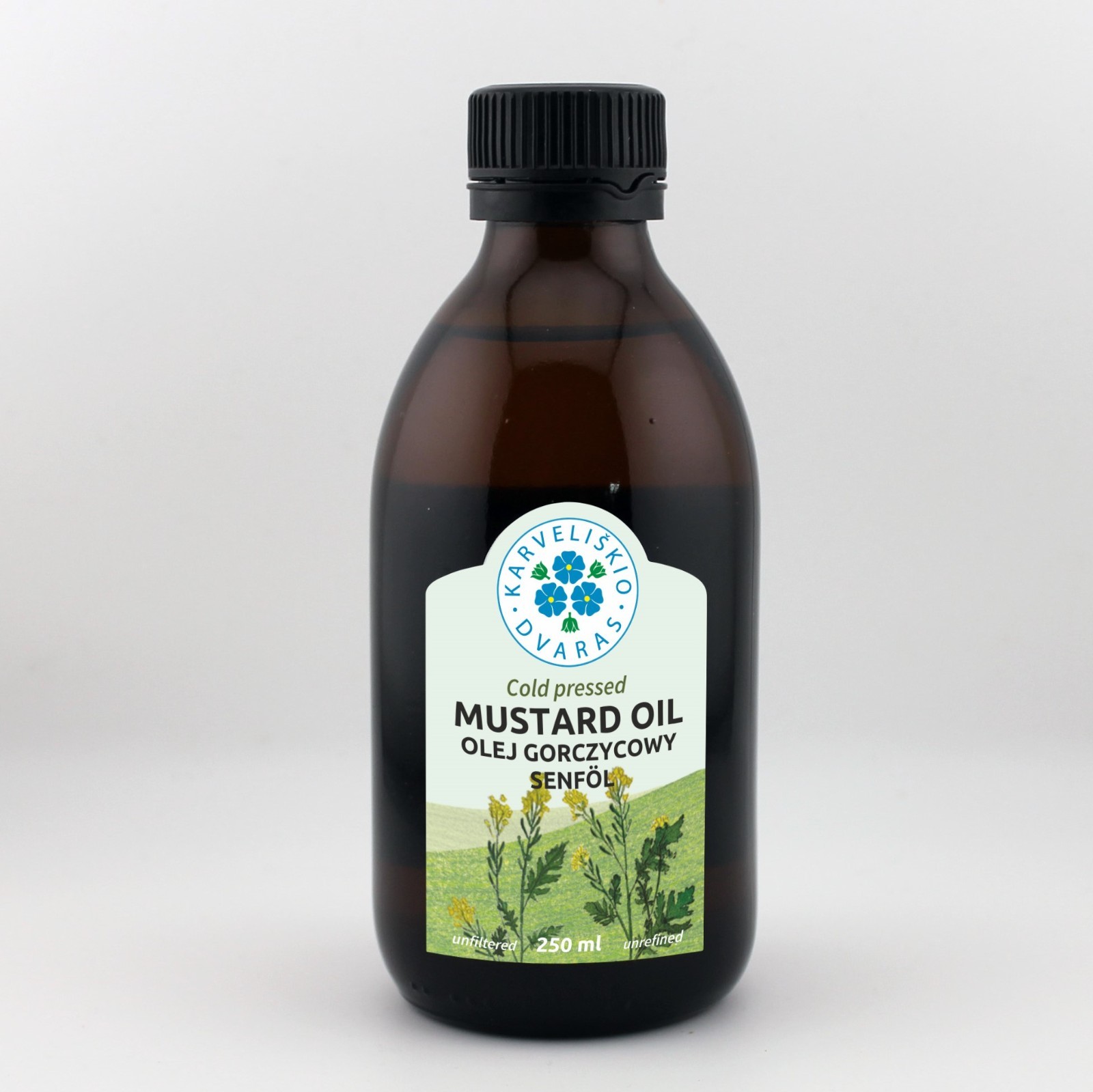 Cold Pressed Mustard Oil 250ml – 100% Pure & Natural | Premium Quality