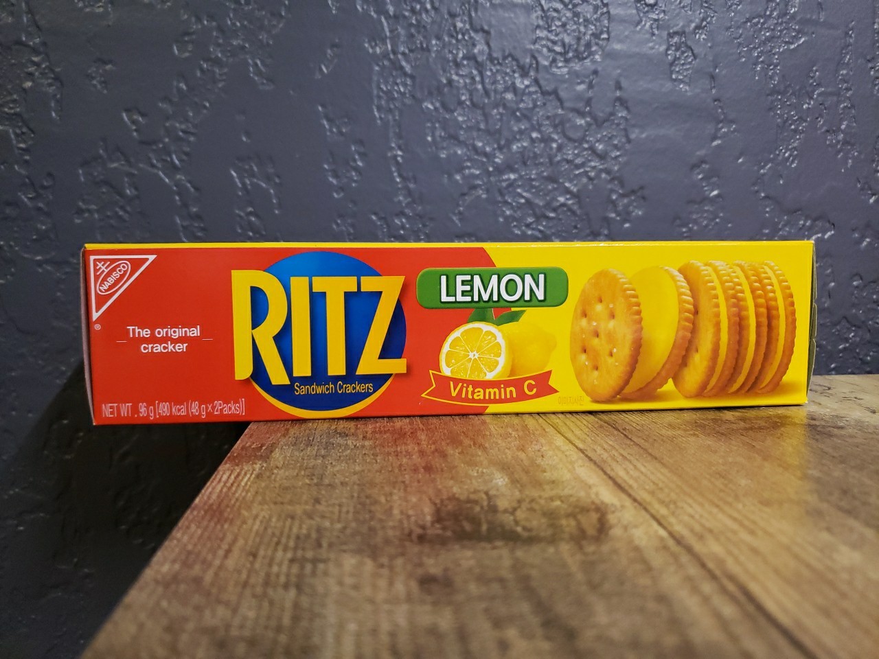 Korean Korea Vitamin C Lemon Filled Ritz Crackers