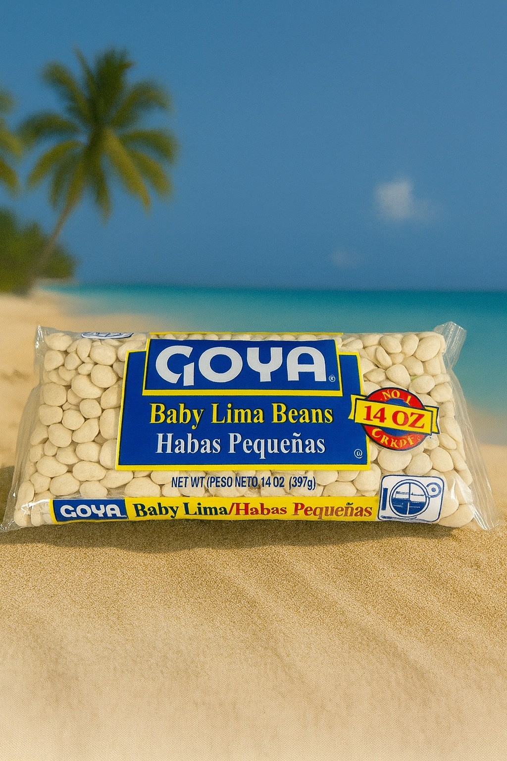 Goya Baby Lima Beans (Habas Pequeñas) (14 Oz)