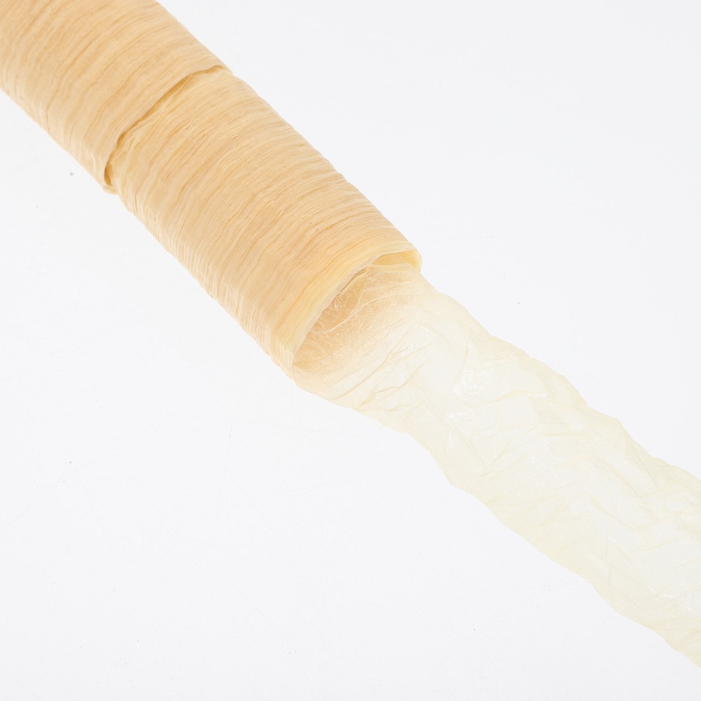 1 Set Reusable Sausage Casings Collagen Material Beige for Kitchen Use