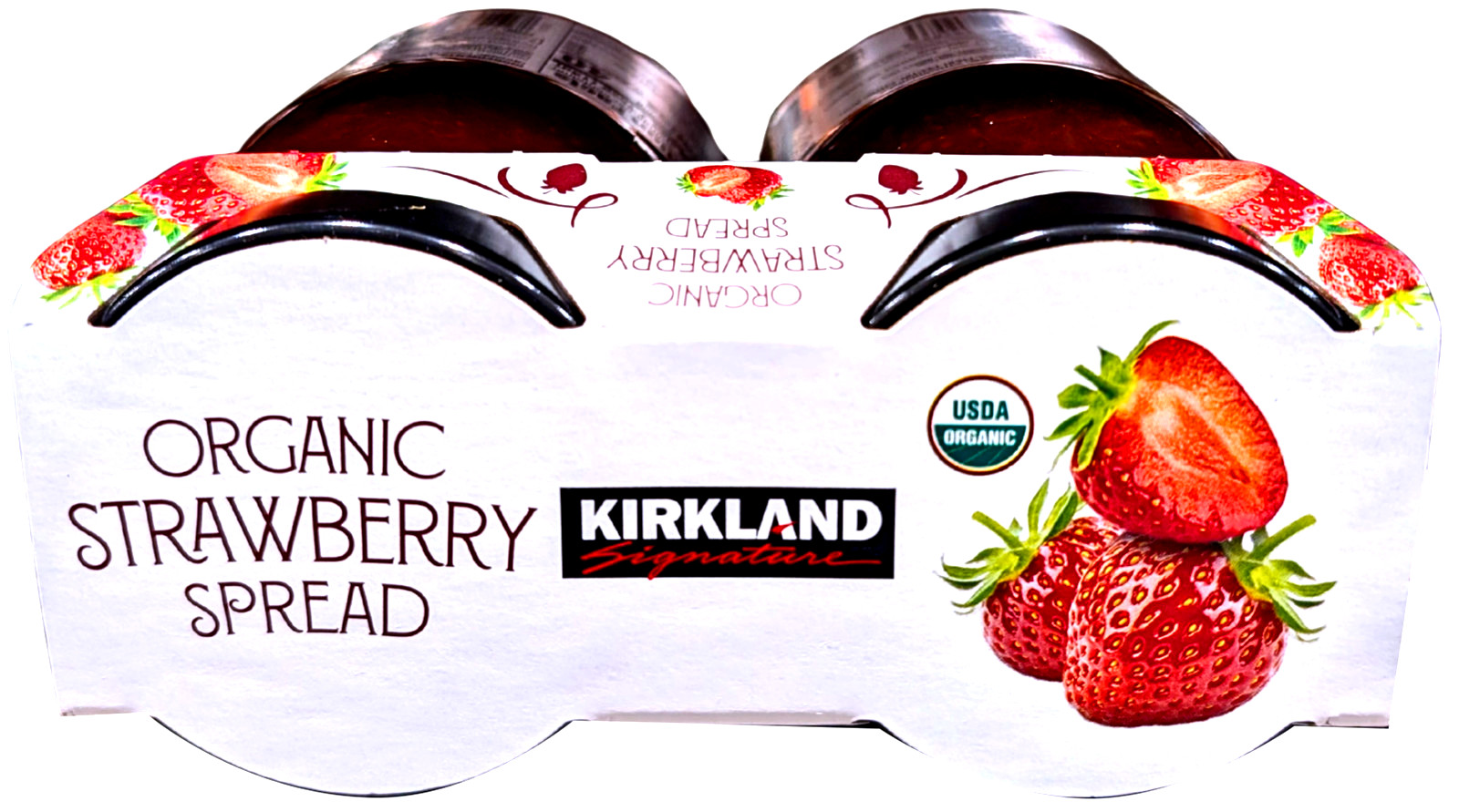 Kirkland Signature Organic Strawberry Spread 2 Jars x 24 Oz EXP 03/2027