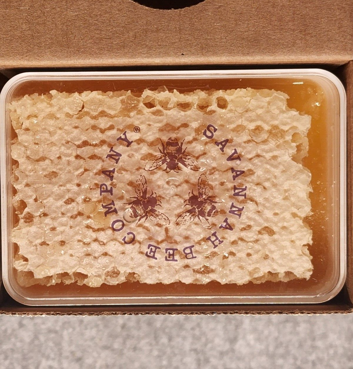 Savannah Bee Company Honey Trio (Acacia + Orange Blossom + Raw Honeycomb) New!!!
