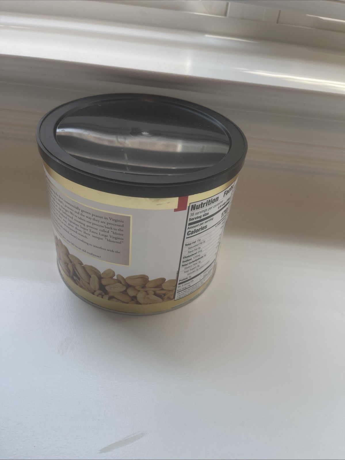 Kirkland Super Extra-Large Peanuts Roasted & Salted Virginia Variety 40oz