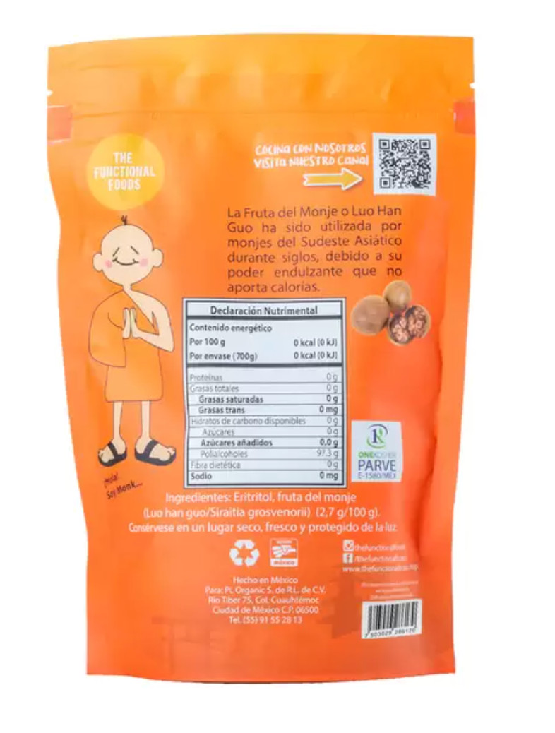 Monk Endulzante Natural con Fruta del Monje 700 g