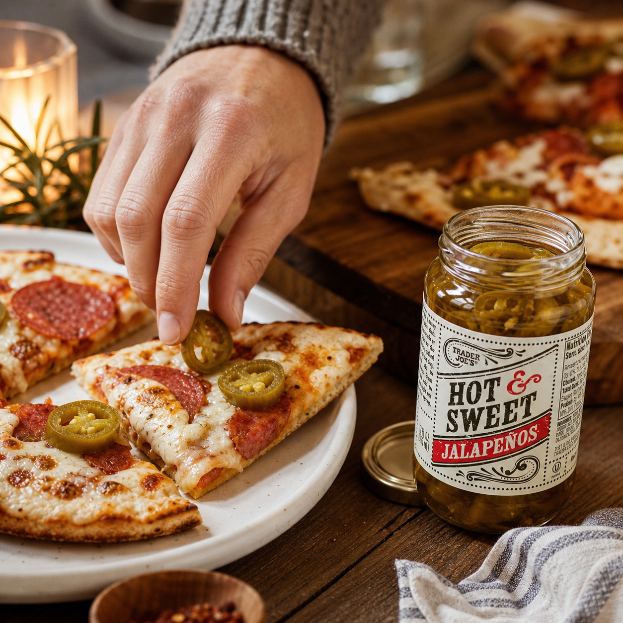 6-Pack Trader Joe’s Hot & Sweet Jalapeños