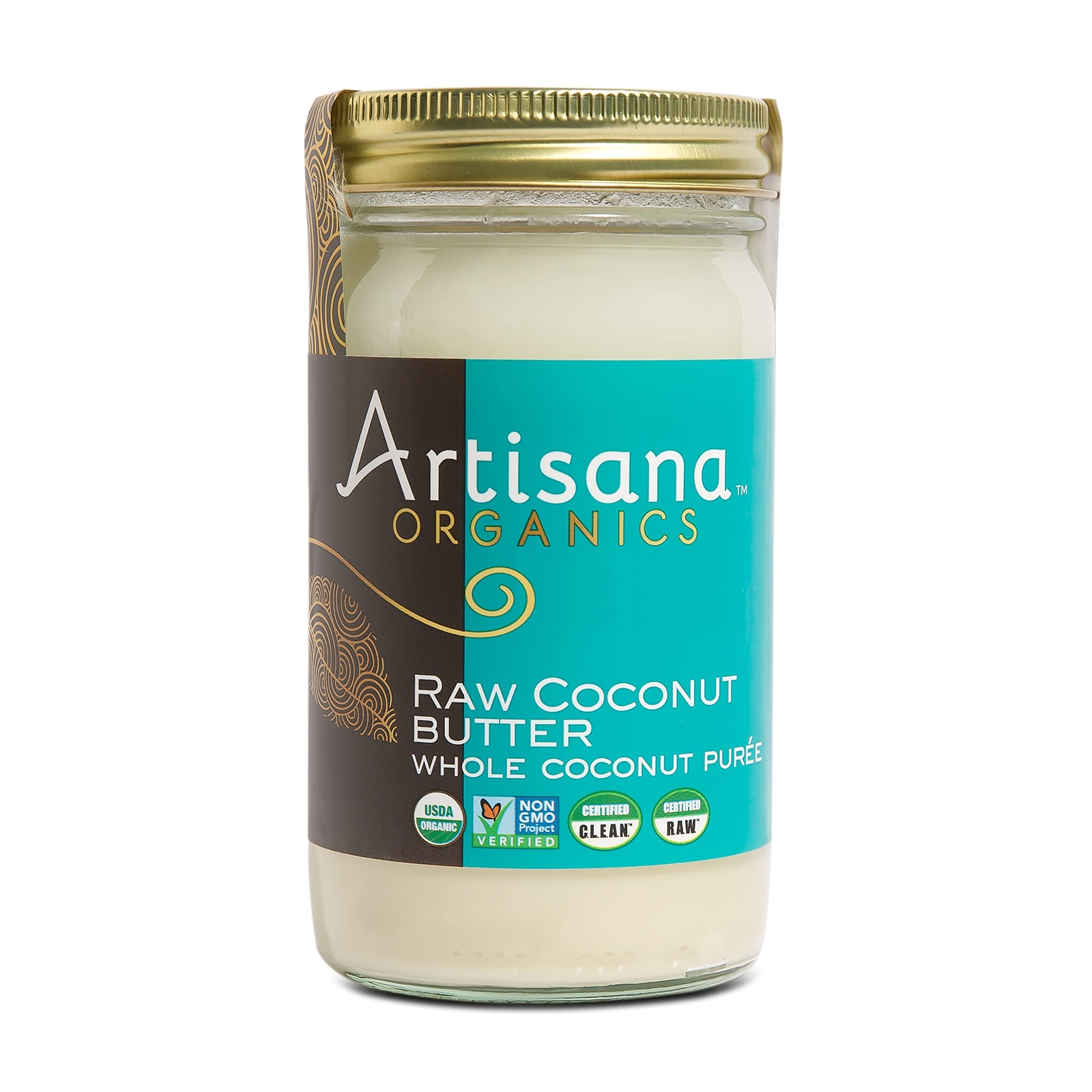 Organic Raw Coconut Butter 14oz Vegan Non GMO Gluten Free Plant Based Spread
