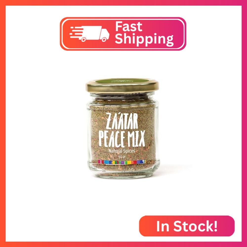 SINDYANNA OF GALILEE Zaatar Spice Mix fair trade za’atar mix is produced in the