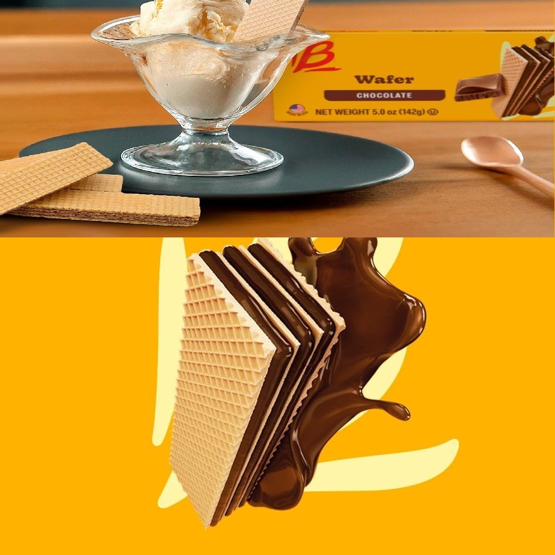 Crispy Wafer Cookies With 3 Delicious #5