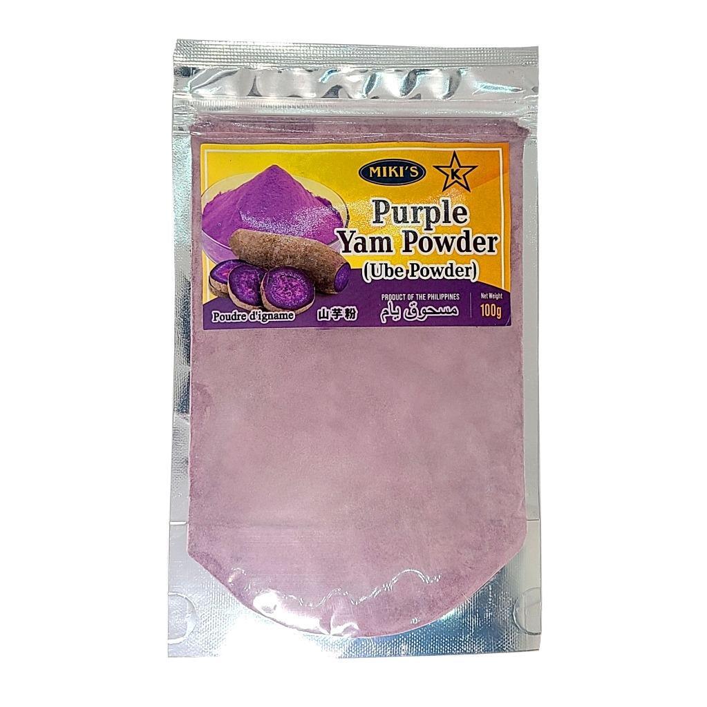 Miki’ 100% Ube Purple Yam Natural Hydrated Powder Kosher 1.1 lbs. / 500 g.