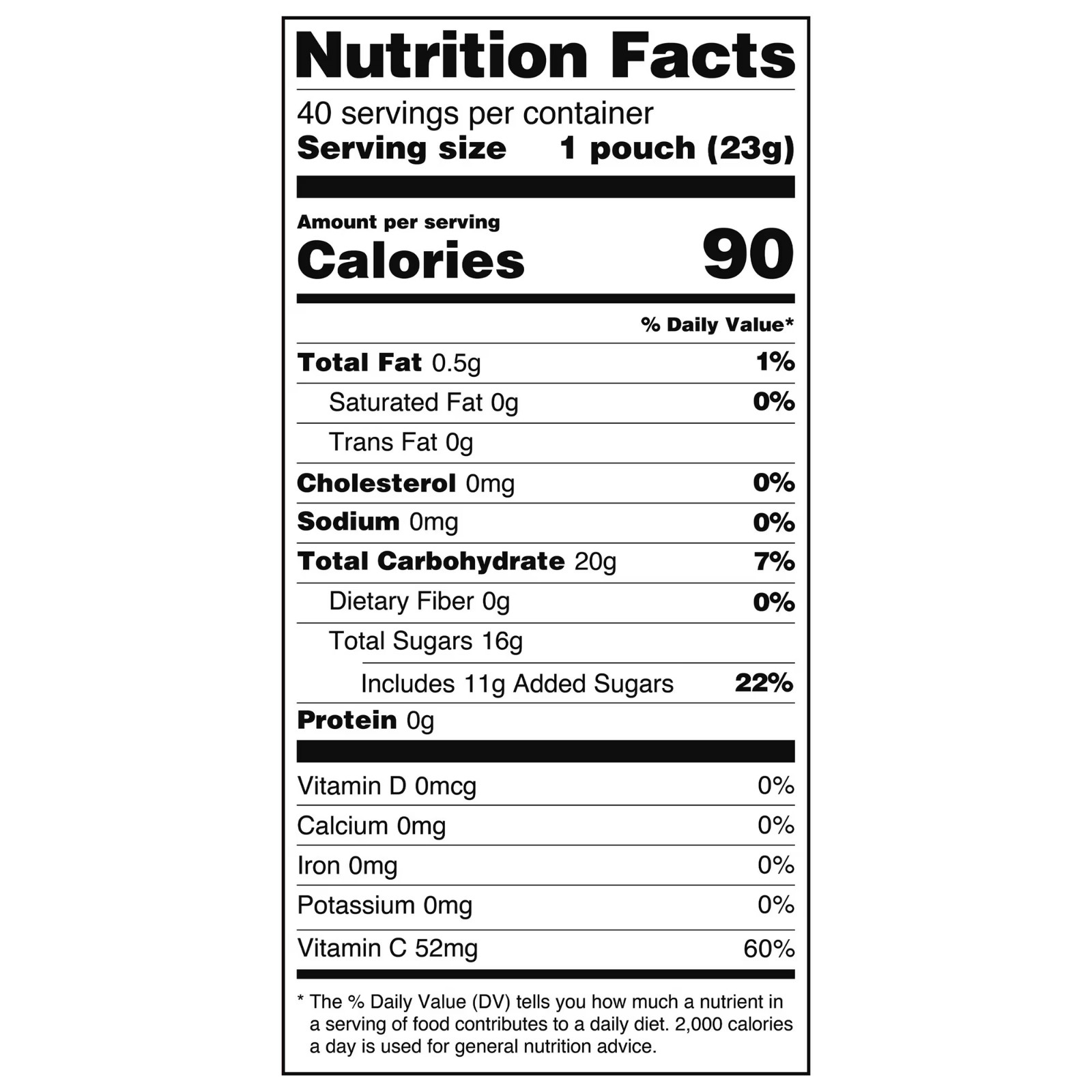 Great Value Fruit Smiles Snacks, Original Flavor, 40 Count, Free Shipping@