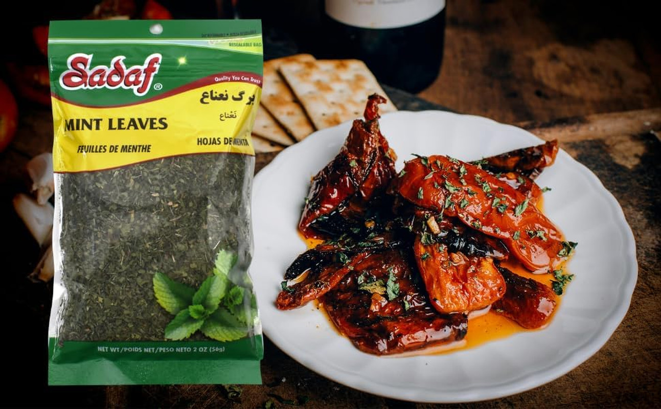 Mint Leaves Cut – Dried Mint Leaves Cut and Sifted – Kosher and Halal – No Stems