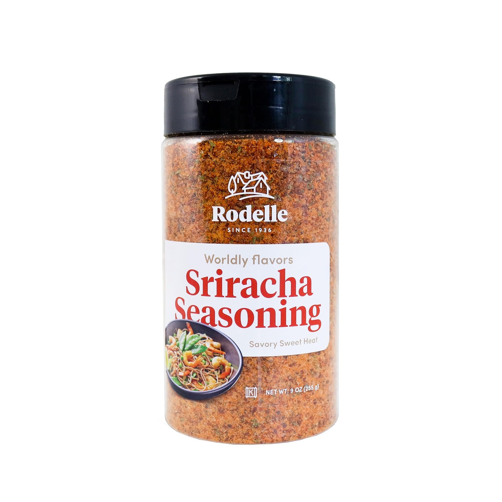Rodelle Sriracha Seasoning 8oz Bold Spicy Flavor for Dishes Snacks Grilling