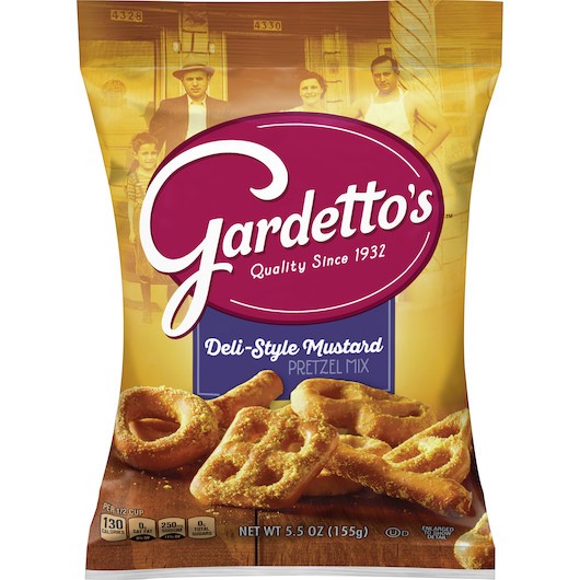 Gardetto’s Deli-Style Mustard Pretzel Snack Mix, 5.5 Ounces, 7 Per Case