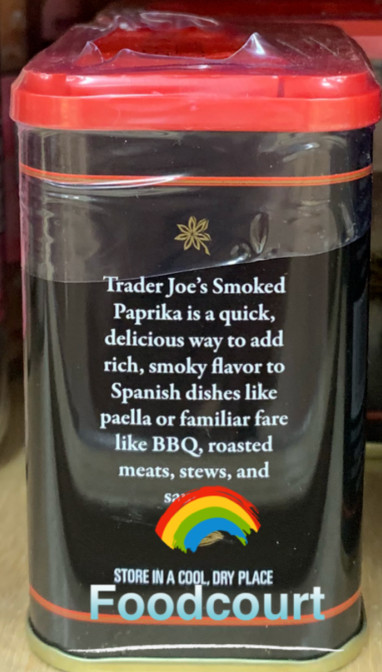 3 Packs Trader Joe’s Smoked Paprika Spices of the World 2.6 oz Each Pack