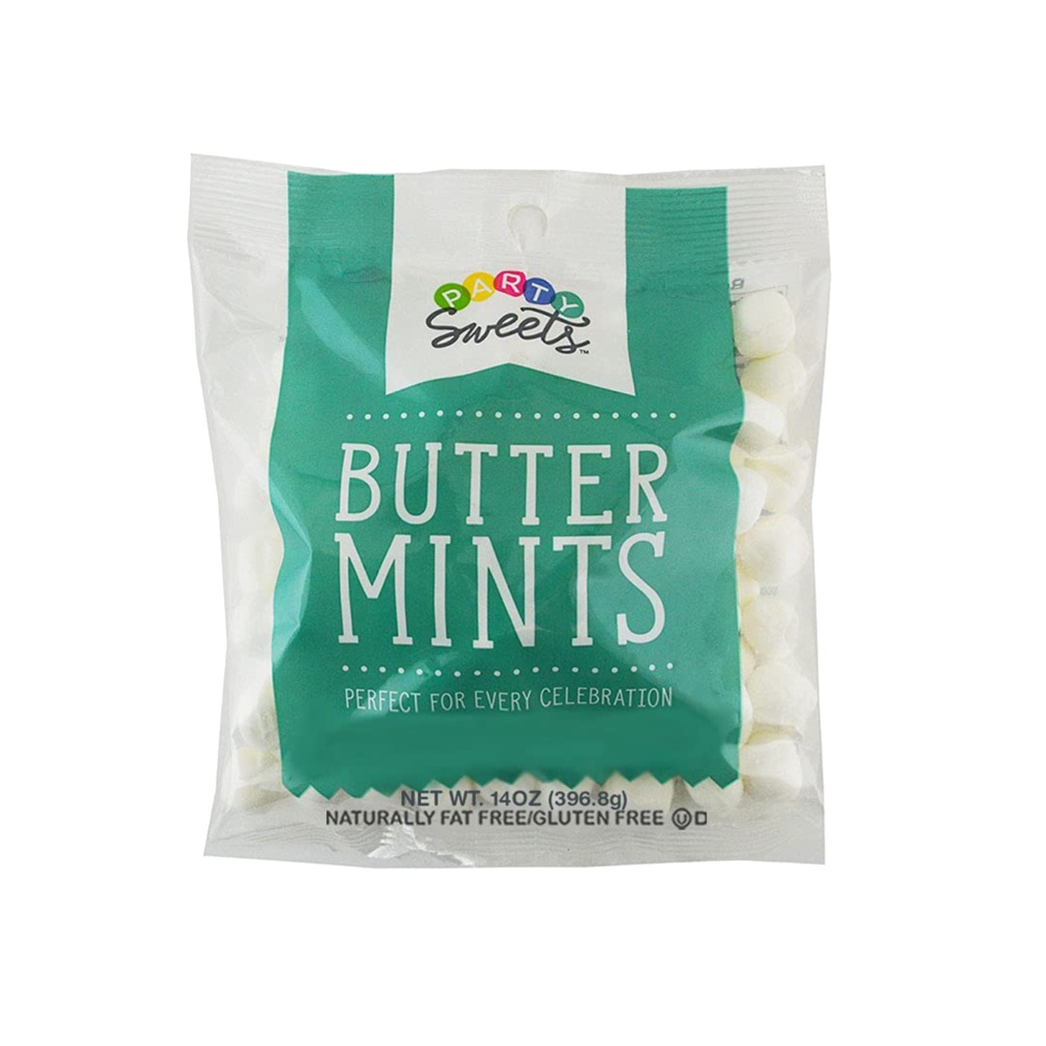 Delightful Gluten-Free White Buttermints – 14 Ounces, 100 Count for Parties
