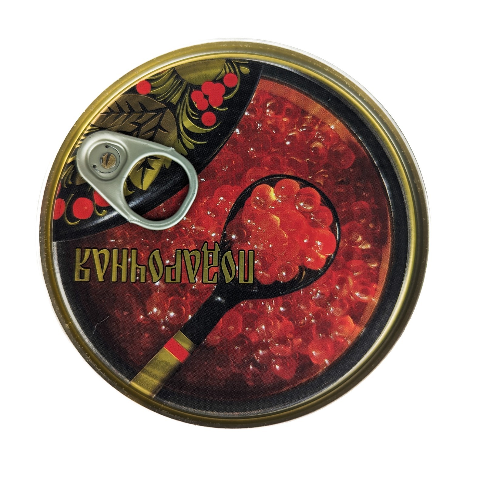Podarochnaya Salmon Red Caviar Can 500g (Pack of 2)