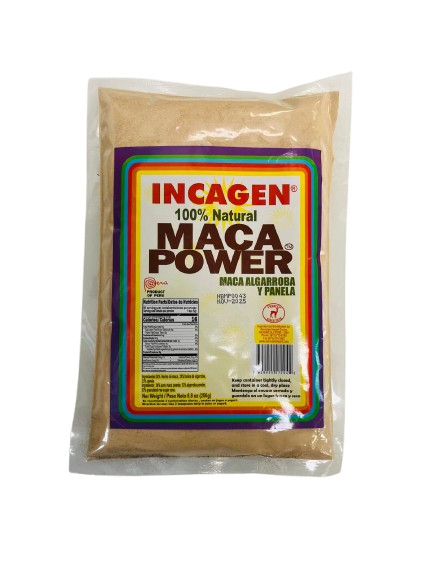 INCAGEN – MACA – POWER – . 100% Orgánica X 250 / Gramos X. 2