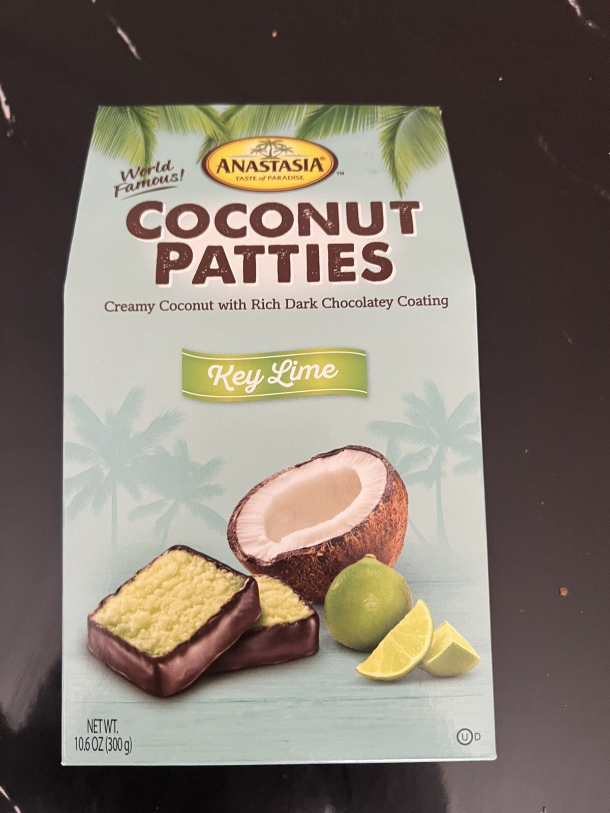 Anastasia Coconut Patties Key Lime Taste Of Paradise 10.6 Oz B/b 08/25