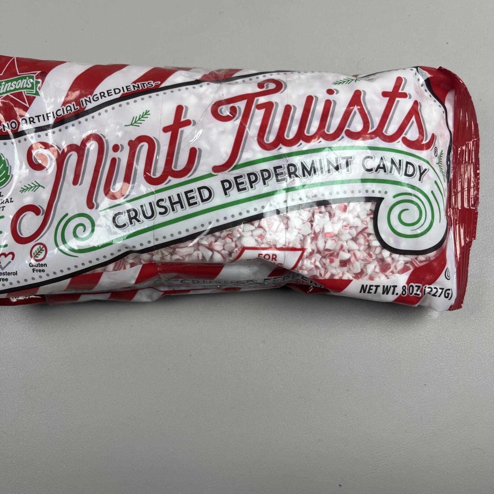 2X Individually Wrapped Mint Twists Crushed Candy – Perfect for Parties – 16 oz