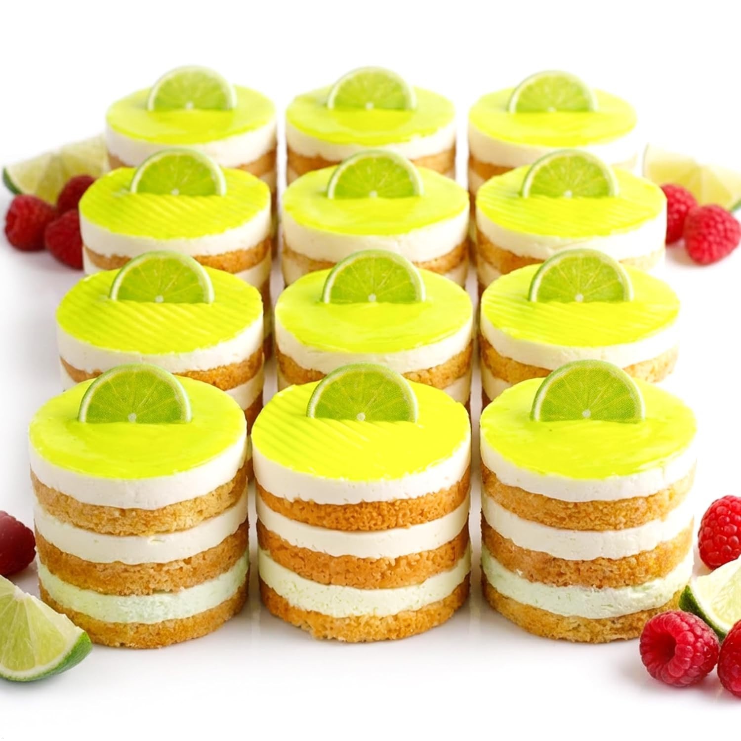 David’s Cookies Key West Key Lime Lemon Individual Dessert Mini Cakes, 12-Cou…
