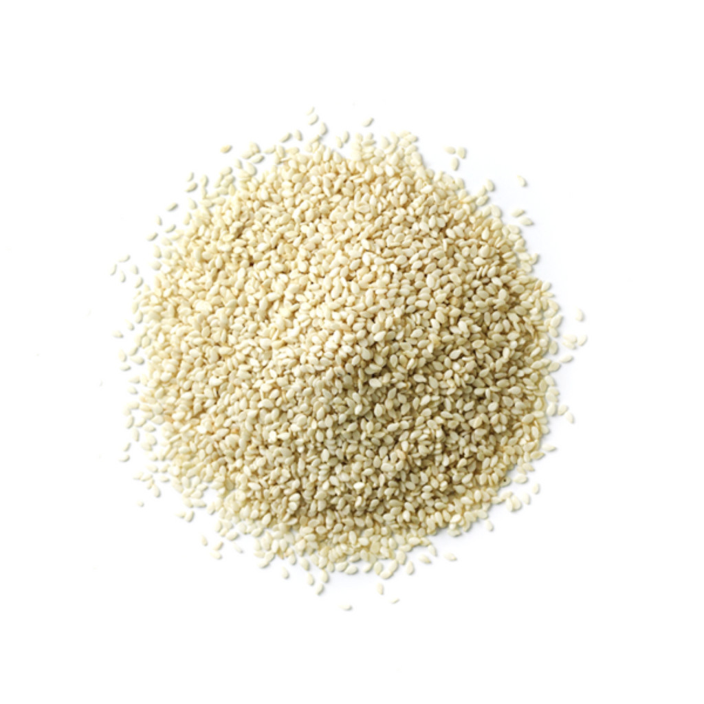 Aiva Whole White Sesame Seeds 5 lb | White Hulled (Till)