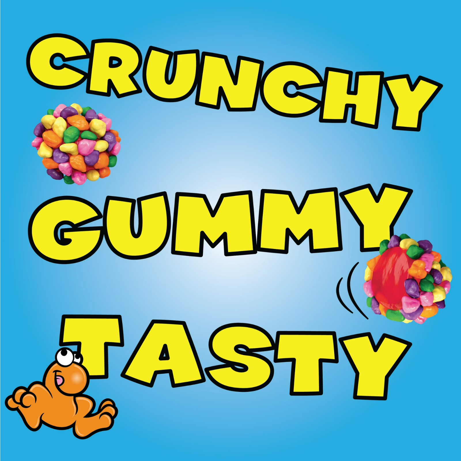 NERDS gummy clusters,candy, rainbow,crunchy and gummy, 18.5 oz bag…