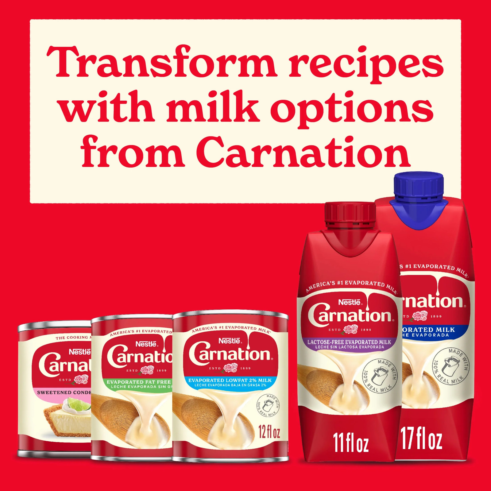 (8 Pack) Nestle Vitamin D Added Evaporated Milk for Easter Baking, 12