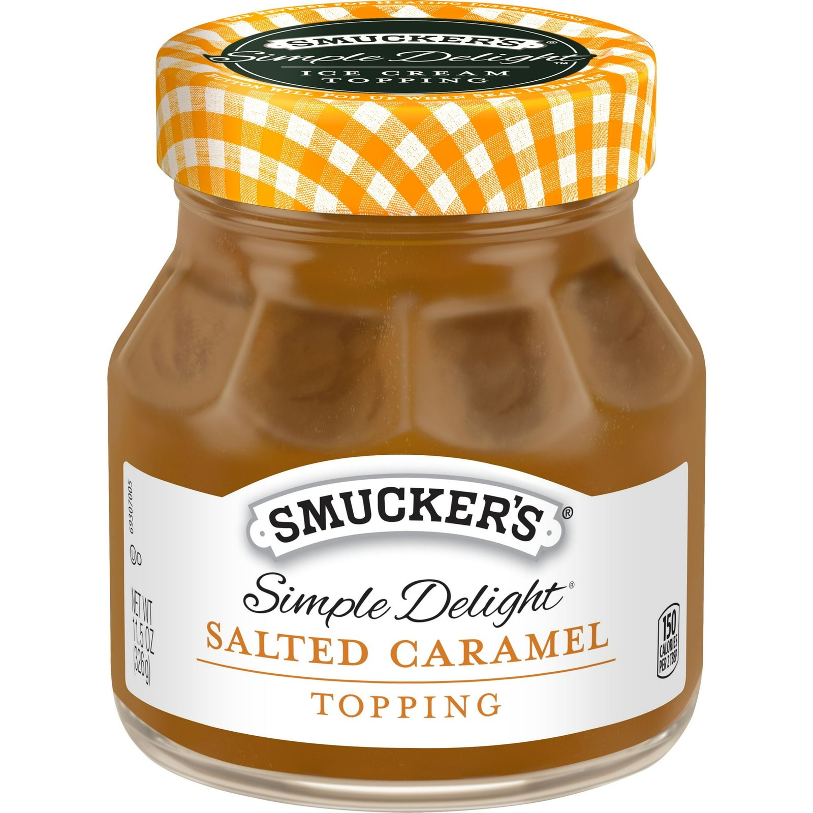 Smucker’s Simple Delight Salted Caramel Topping, 11.5 Ounce