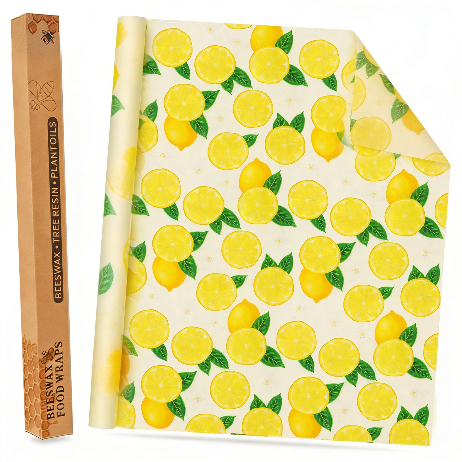 Soboto Beeswax Wraps for Food, Reusable Food Wraps, Sustainable Beeswax Paper…