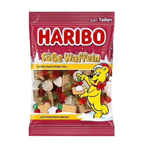 HARIBO gummies SWEET WAFFLES Susse Waffeln 175g/1ct. FREE SHIPPING