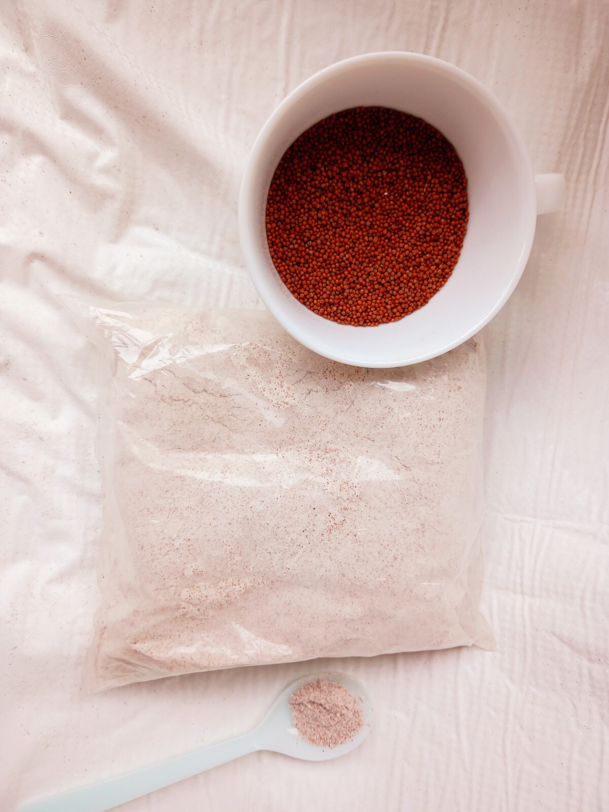 Ceylon Finger Millet Flour KURAKKAN Ragi Powder 250g Pure Organic Sri Lankan