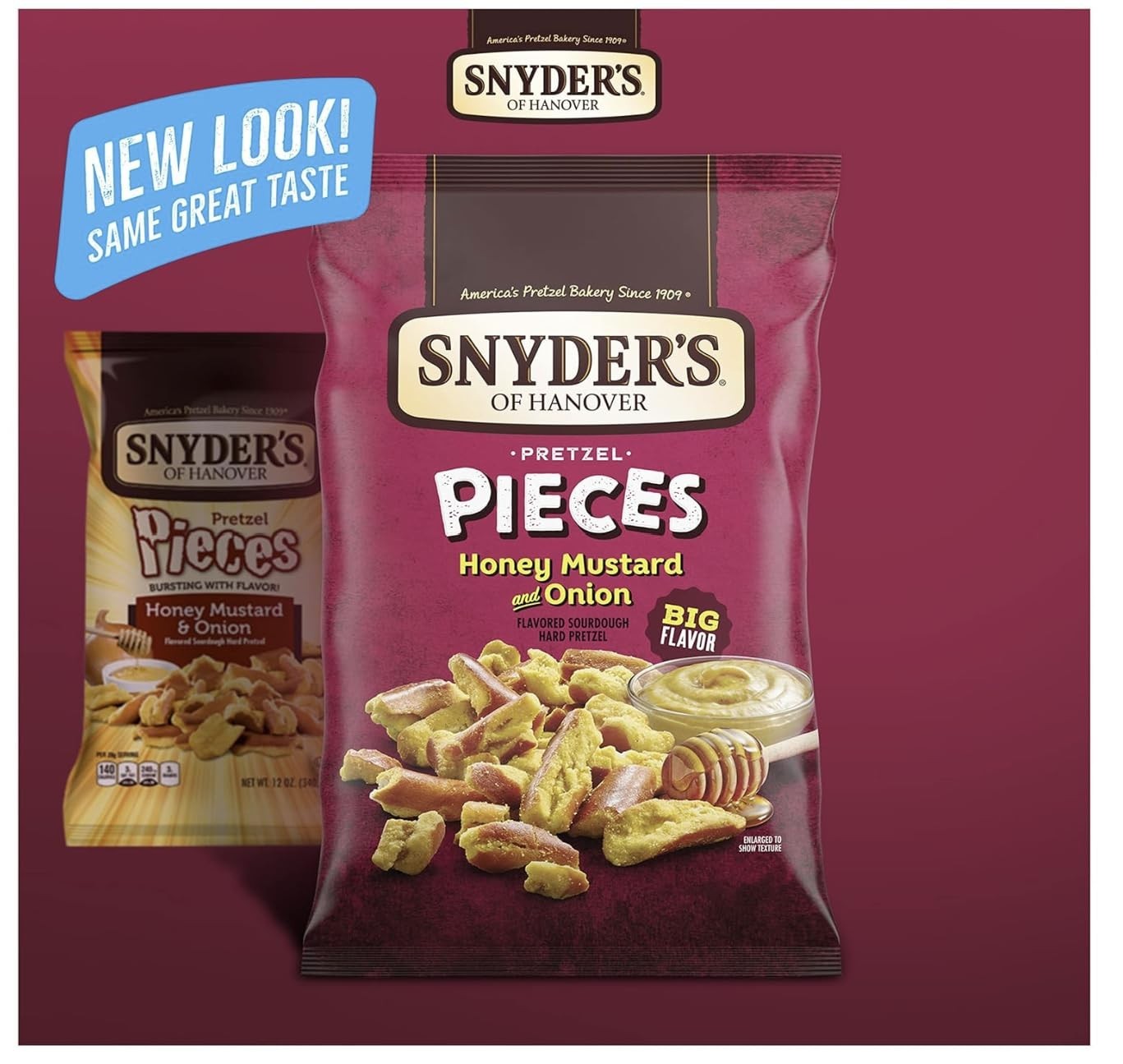 Snyder’s Pretzel Pieces 12-Pack Variety – 27oz Big Flavor, Mystery Gift Included