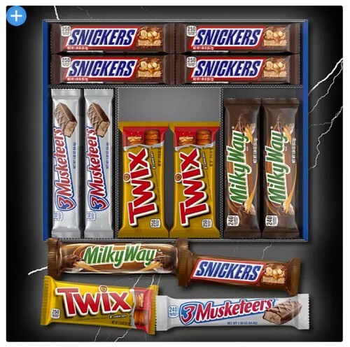 Milky Way, Snickers, Twix & More Full Size Bulk Chocolate Candy Bars (30 ct.)