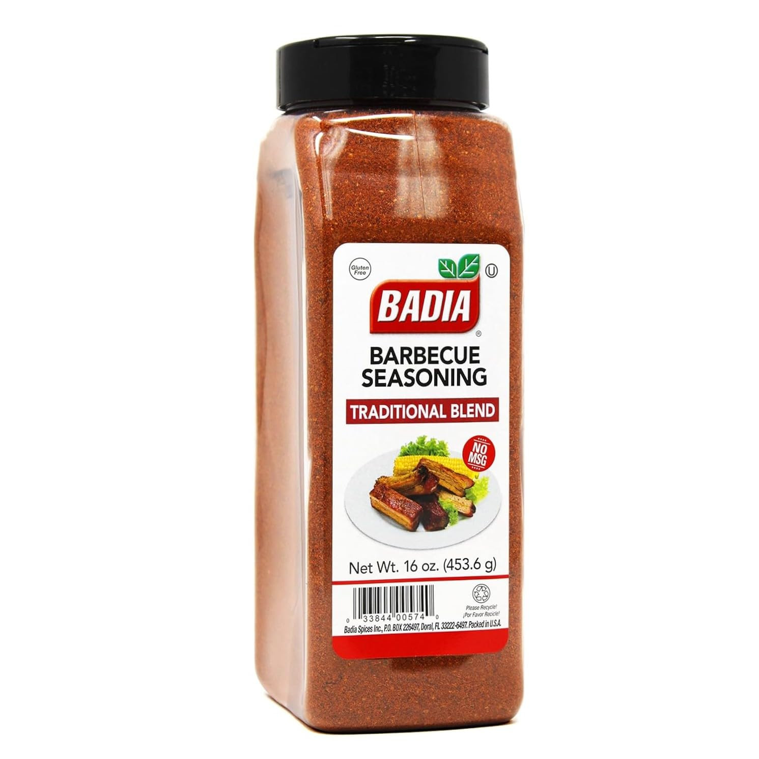 Badia Barbecue Seasoning Traditional Blend, 16 Oz – Perfect for Ribs, Chicken, S