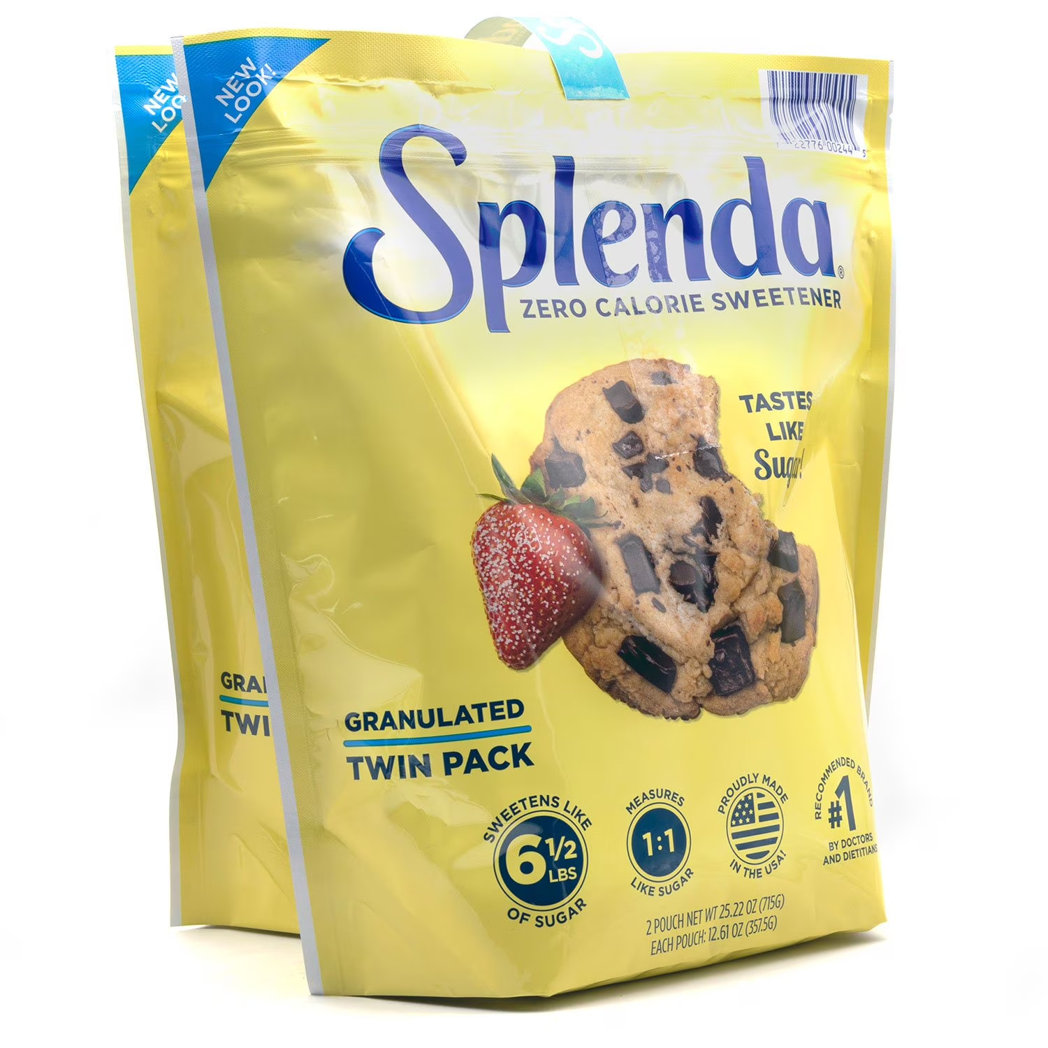 SPLENDA Granulated Sweetener Twin Pack (12.6 oz., 2 pk.) yummy new