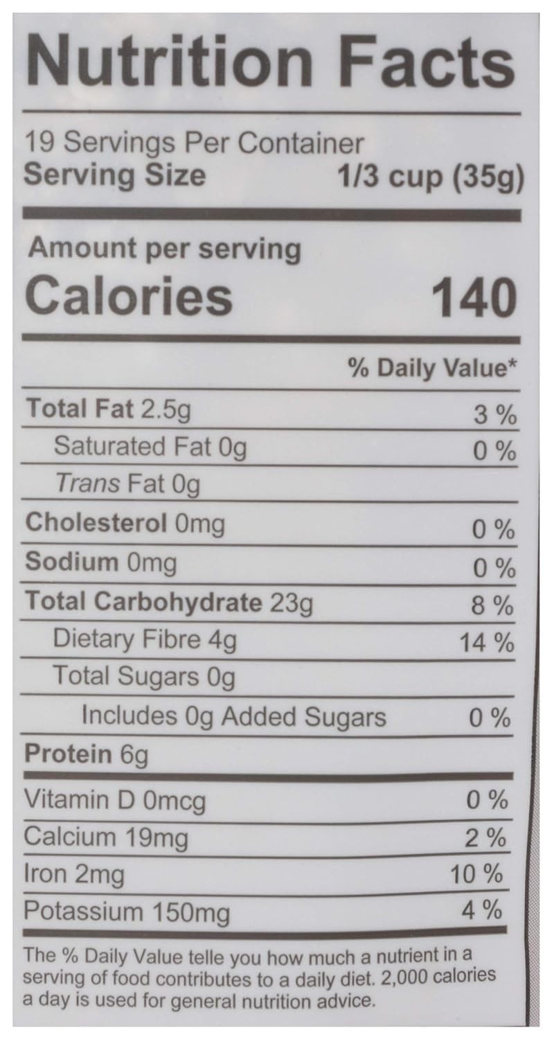 One Degree Organic Gluten Free Sprouted Rolled Oats 24 Ounce Breakfast Cereal