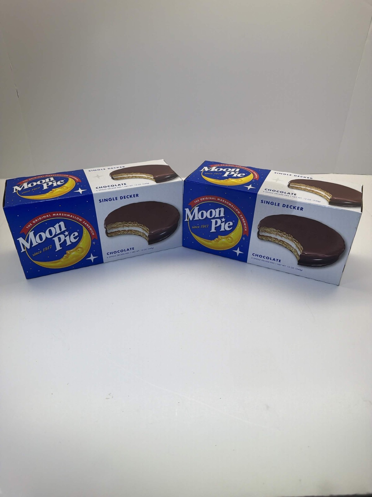 MoonPie Chocolate Marshmallow Sandwich Cookies 2oz 6 Count 2 Pack Fresh Snack