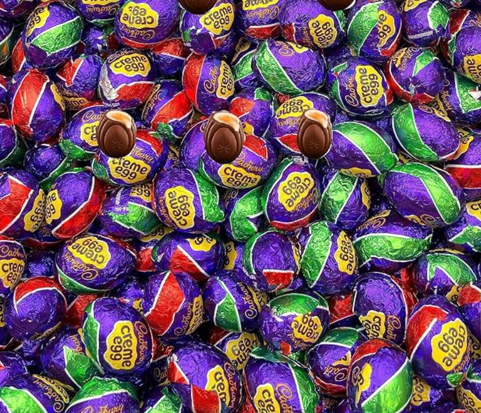 Cadbury Creme Eggs Milk Chocolate Mix Caramel/Creme 48 count