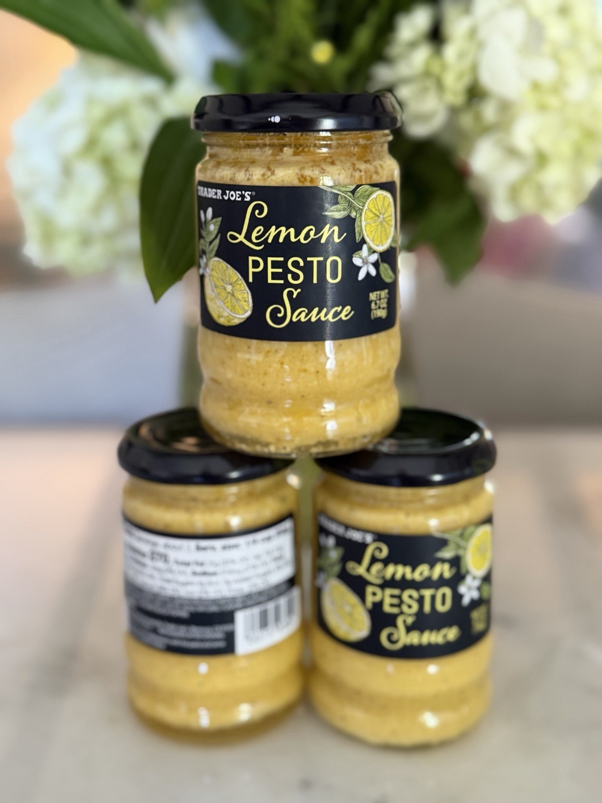 Trader Joe’s Lemon Pesto Sauce