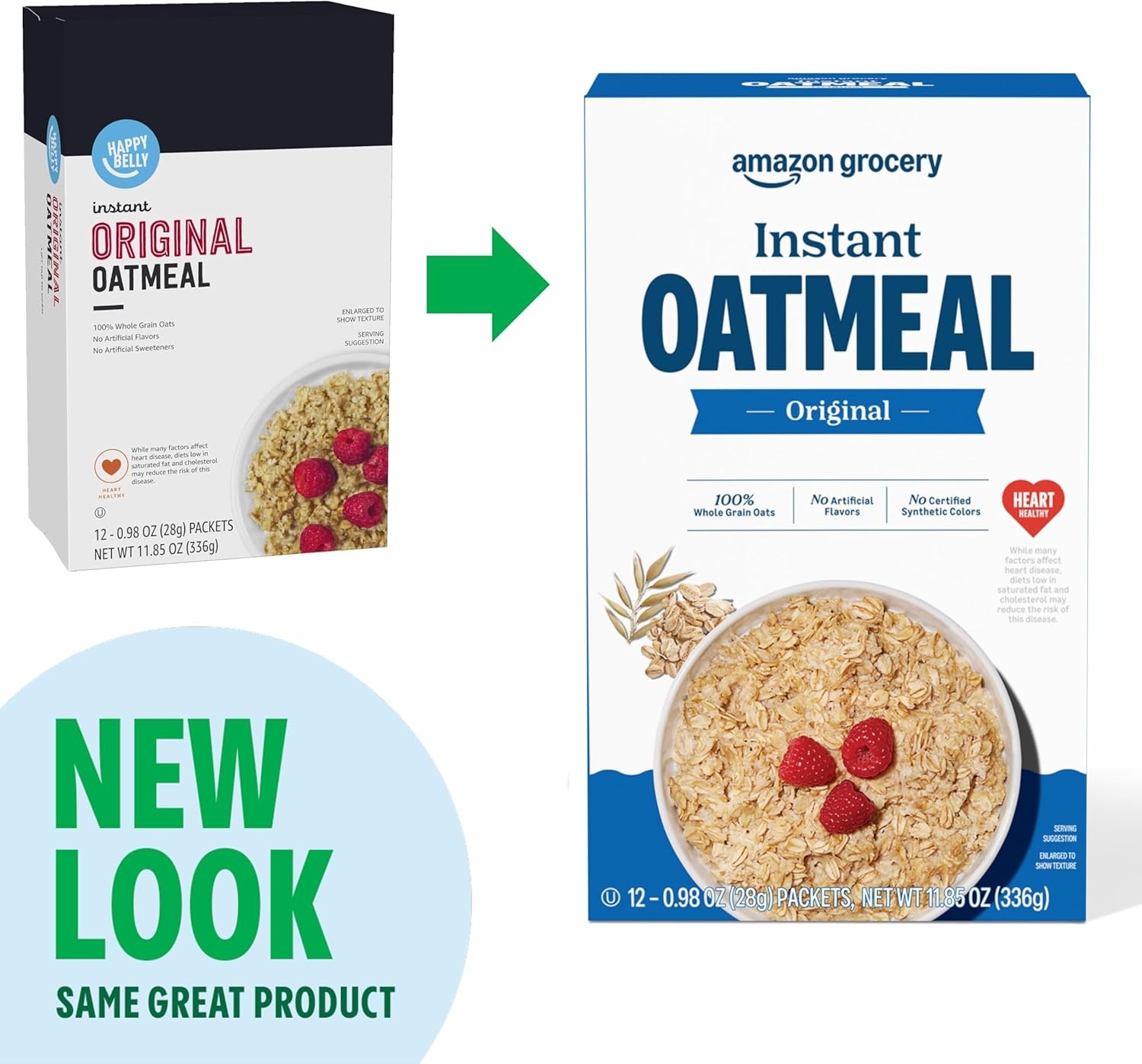n Grocery, Original Instant Oatmeal,12 Ct