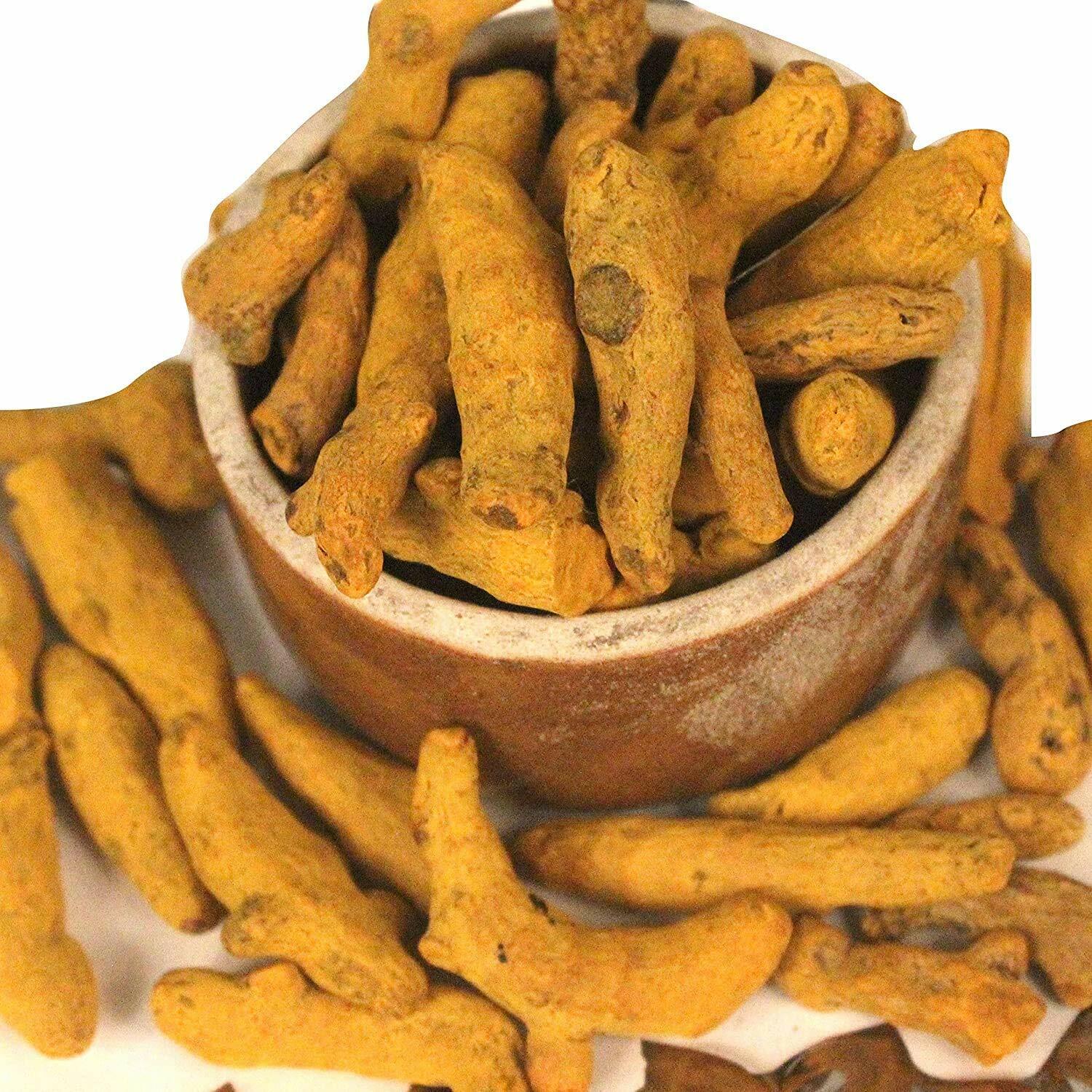 Pure Turmeric Dried Turmeric Sticks (Haldi), 250g Organic Turmeric