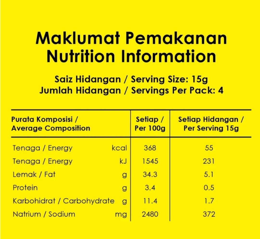 Maggi Sambal Tumis For All Type Cooking Chili Paste , 20 packs x 60 g – DHL Ex