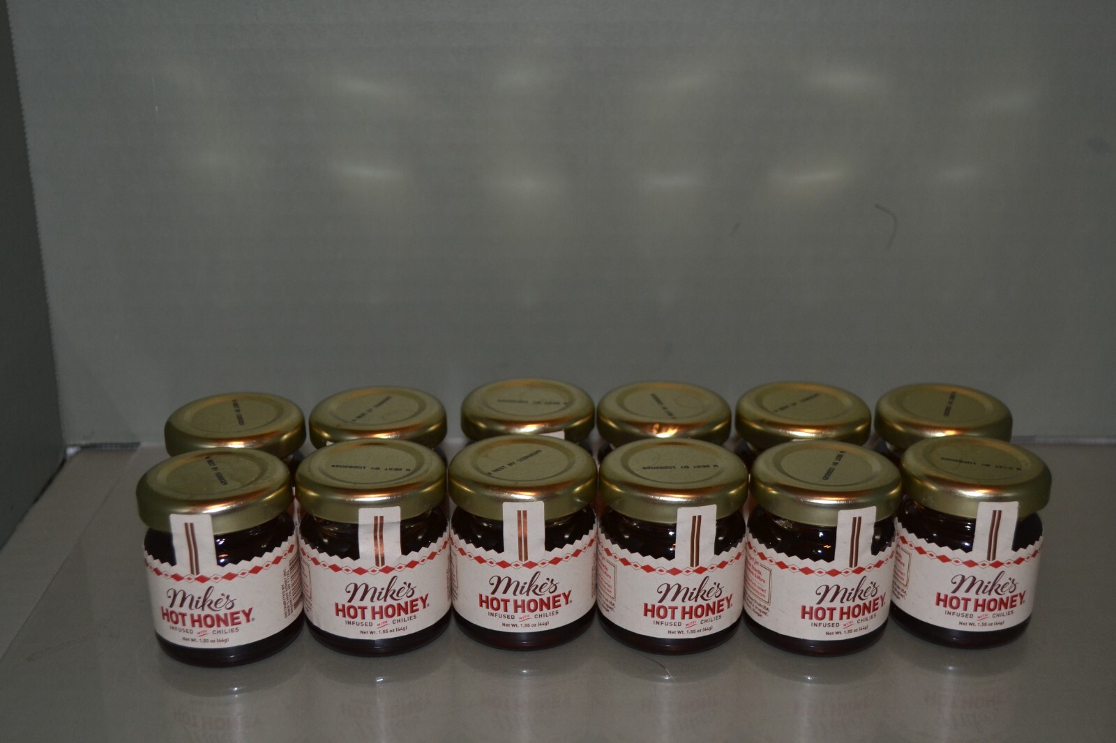 (12) MIKES HOT HONEY Mini Hot Honey, 1.55 oz Each, Best By Date 10/2029