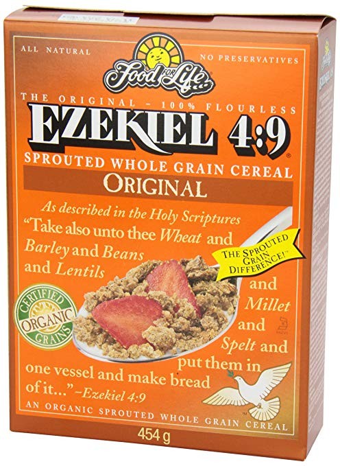 Food For Life Ezekiel 4:9 Organic Sprouted Whole Grain Cereal, 16 Ounce
