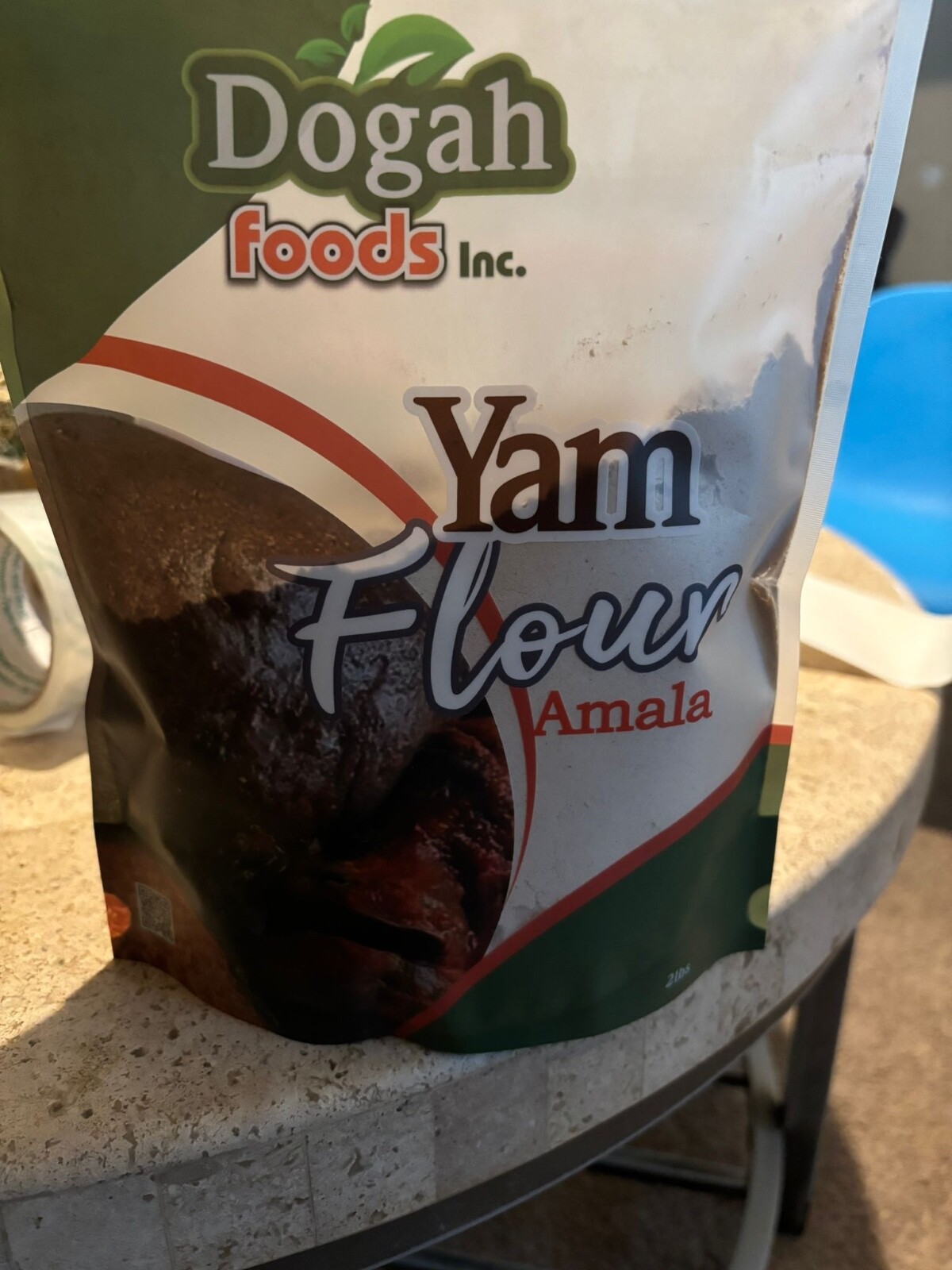 Yam flour (Amala) Elubo