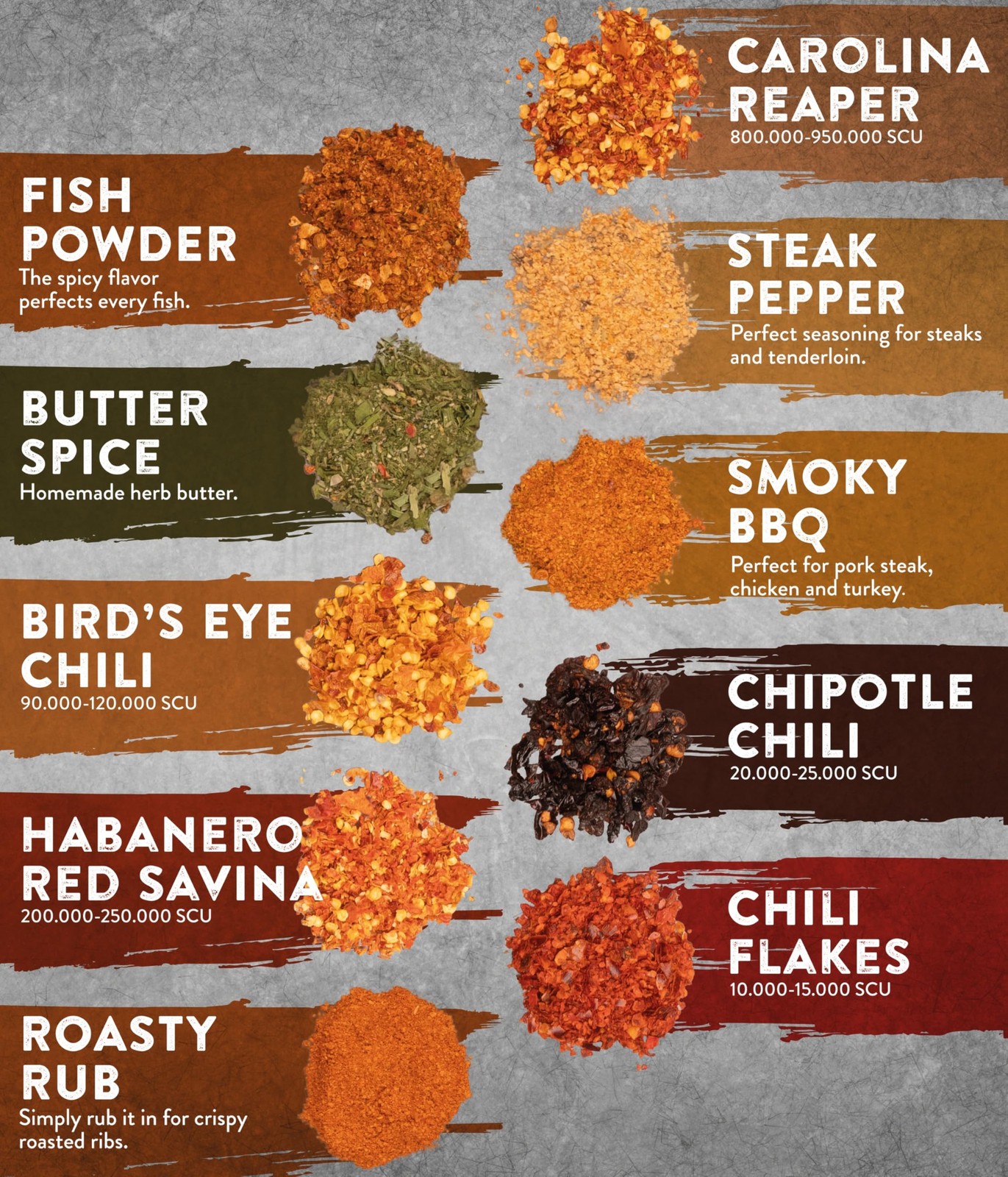 BBQ & Chili Spice Gift Set 10 Gourmet Grilling Spices Hot Rubs BBQ Rub