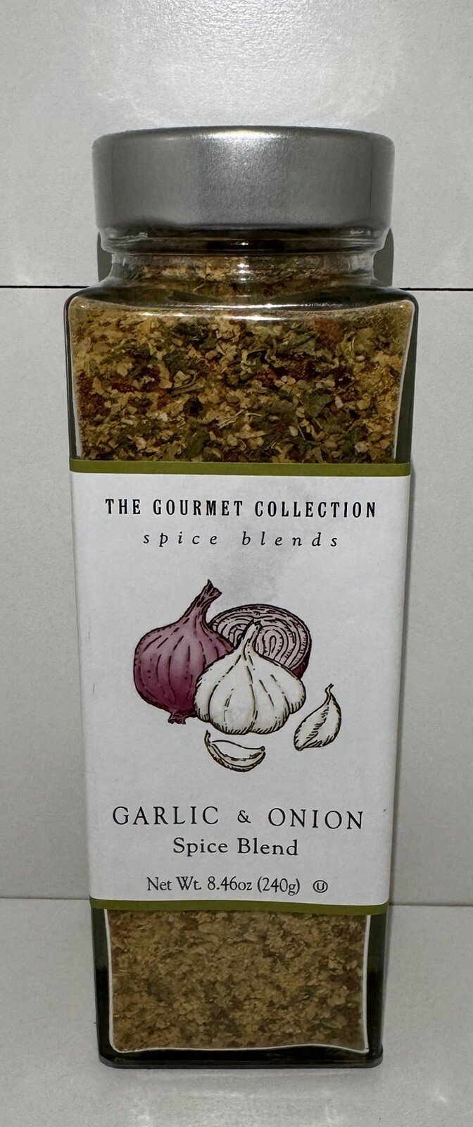The Gourmet Collection Spice Blends GARLIC & ONION 8.46 oz SEALED