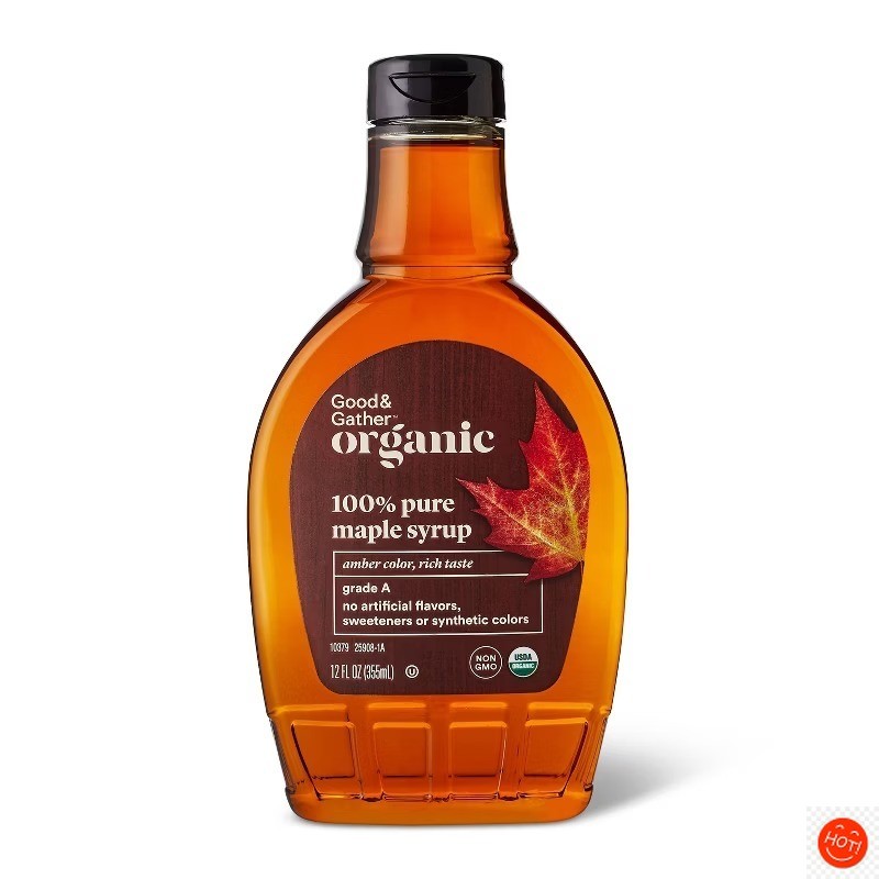 100% Pure Organic Maple Syrup – 12 fl oz Good & Gather