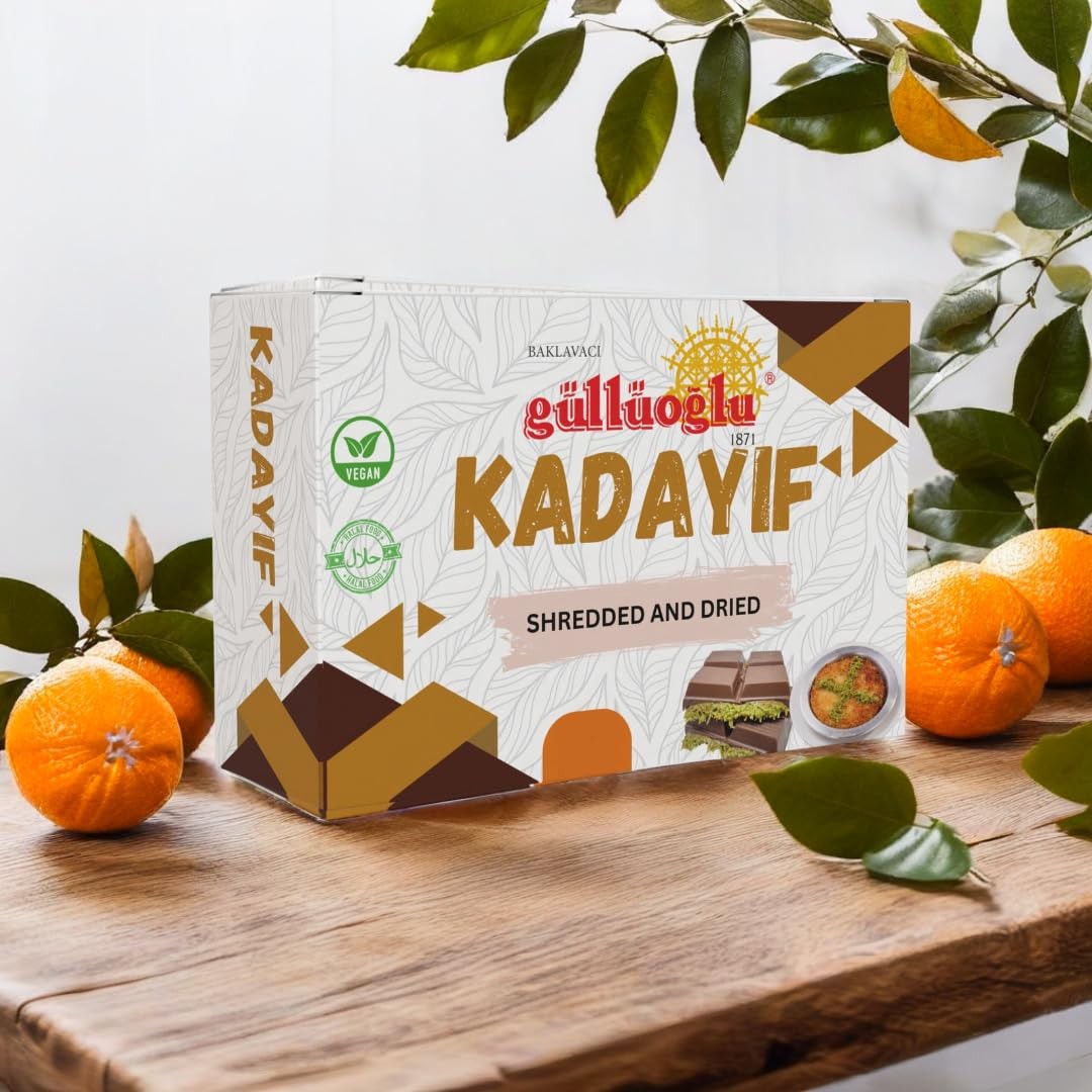 Dried & Shredded Kataifi – 10kg – 22 lb Kadayif Chopped Fillo Dough, Shredded