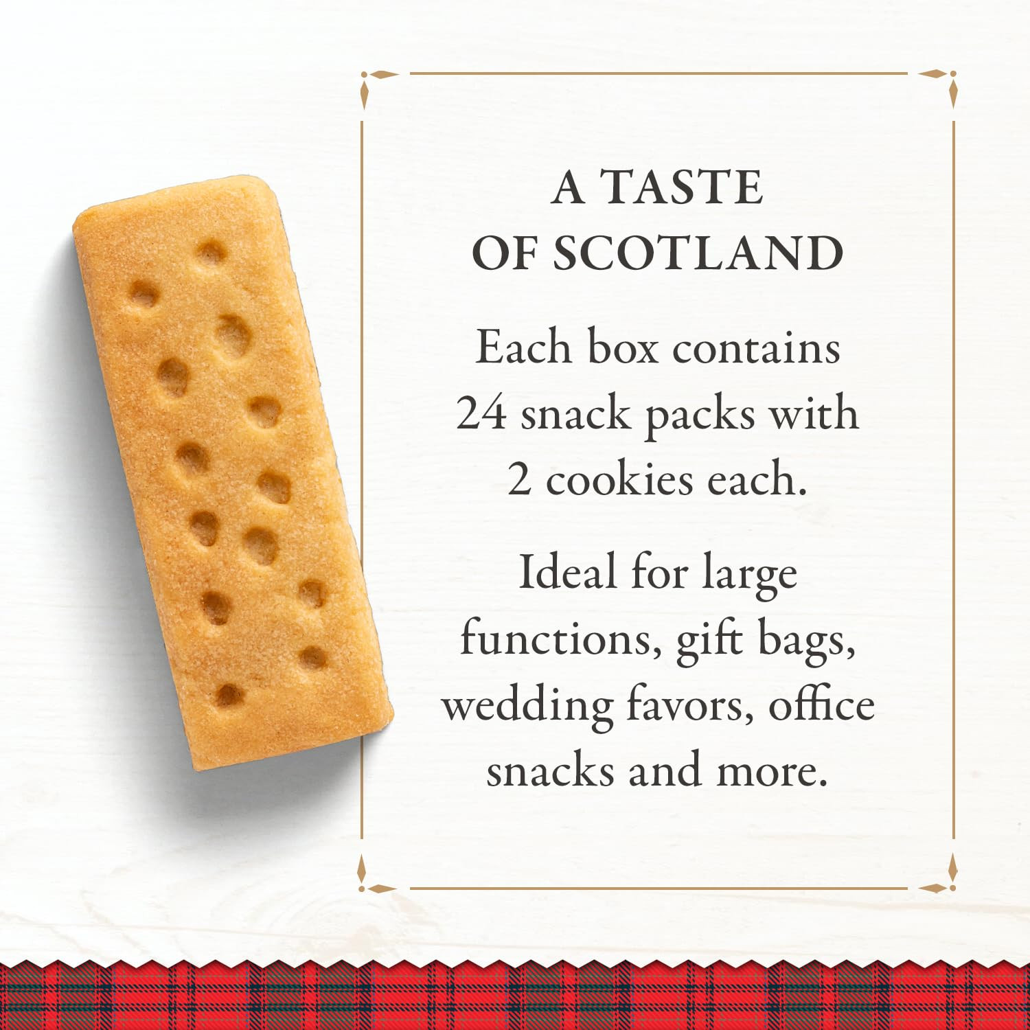 Walker’S All-Butter Shortbread Fingers – 2-Count Snack Packs (Pack of 24) – Auth